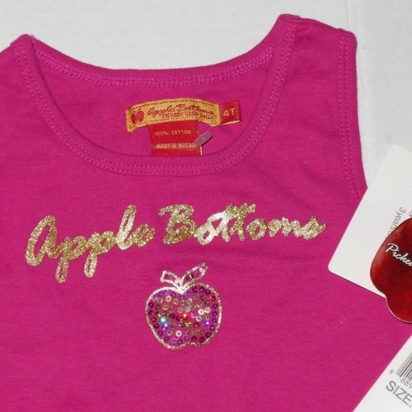 Vintage Girls Sequins Fun Fashion Tank Top Shirt